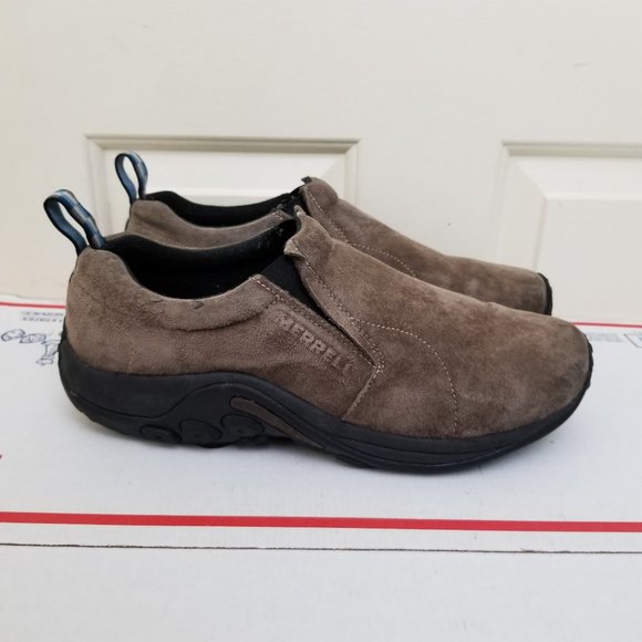 Merrell Jungle Moc Fudge Suede Slip on Shoe Brown Size 12 main image 6